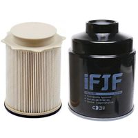 iFJF Fuel Filter Water Separator set for Dodge Ram 6.7L 2500 3500 4500 5500 6.7L Turbo Diesel Engines 68197867AA 68157291AA