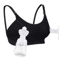 Hands Free Pumping Bra, Momcozy Adjustable Breast-Pumps Holding and Nursing Bra, Suitable for Breastfeeding-Pumps by Lansinoh, Philips Avent, Spectra, Evenflo and More (X-Large)