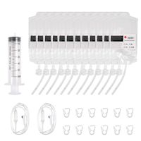 AOMGD Nurses Day Party Cups IV Bags - 10 Pack Blood Bag Drink Container 12 Fl Oz/350 ml with Jello Shot Syringes,Halloween Decoration Party Supplies