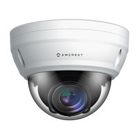 Amcrest ProHD 5X Optical Zoom Outdoor PoE IP Camera Dome, 1080P (1920TVL) 2MP, 164ft Night Vision, Motorized Varifocal Lens 2.7-13.5mm, White (IP2M-856EW)