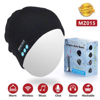 Sunnywoo Bluetooth Hats for Men, Wireless Bluetooth Beanie Musical hat with Stereo Speaker and MIC 4 Hours Working Time for Outdoor Sports,Built-in Mic