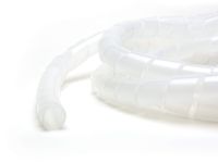 Clear 1 Inch Polyethylene Spiral Wrap - 10 Foot