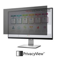 PrivacyView Privacy Filter for 23" Widescreen Monitor- Unframed - Black