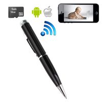 WiFi Pen Camera HD1080P Video Recording Security Camera 1920 x 1080P HD + 16GB SD Card