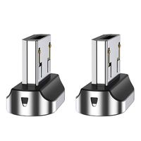 TOPK Gen 1 3A Fast Charging Magnetic Connector Tips(2-Pack, Micro USB Head)
