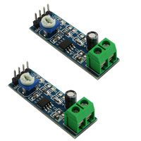 Youliang 2pcs 20 Times LM386 Audio Amplifier Module with 10K Adjustable Resistance?