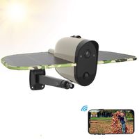 Outdoor Wireless Solar Battery Security Camera, SOLIOM 1080p Full HD Night Vision Two-Way Talk Home Security Camera with PIR Motion Detection and Free APP for iOS and Android