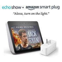 Echo Show (2nd Gen) with Amazon Smart Plug - Sandstone