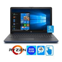 HP 17-CA AMD Ryzen 3 2300U Quad-Core 8GB 1TB HDD 17.3" Touch WLED Laptop (Renewed)