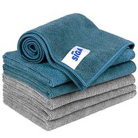 MR.SIGA Microfiber Cleaning Cloth, Pack of 6, Size: 13.8" x 15.7"