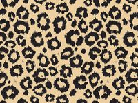 Black & Kraft Leopard Animal Print Tissue Paper for Gift Wrapping 20"x30" Sheets (20)