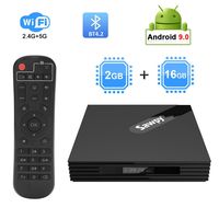 Sawpy A95XF2R Android 9.0 tv Box 2GB ram +16GB ROM 4K 2.4GHz&5GHz Dual WiFi Bluetooth 4.2 Smart TV Box 64bit Quad-core Cortex-A53 (RK3318)