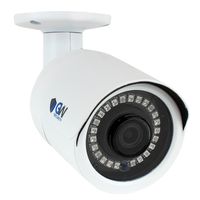 GW Security 5 Megapixel 2592 x 1920 Pixel Super HD 1920P Outdoor Network PoE 1080P Bullet Security IP Camera with 3.6mm Wide Angle Len
