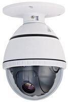 Cop Security 15-CD51H-10C Indoor Day/Night PTZ Camera with ICR and 10X Zoom (White)
