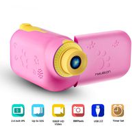 Kids Video Camera for Girls Gift,hyleton 1080P FHD Digital Kids Camera Camcorder Video Recorder DV with 2.4" Screen for Age 3-10