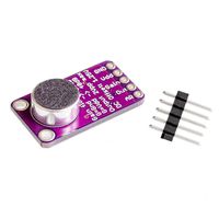 Detectorcatty Max9814 Electret Microphone Amplifier Module Agc Auto Gain Control for Arduino