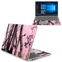 MightySkins Skin Compatible With Lenovo Ideapad 330S 15" (2018) - Pink Tree Camo | Protective, Durable, and Unique Vinyl Decal wrap cover | Easy To Apply, Remove, and Change Styles | Made in the USA