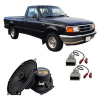 Compatible with Ford Ranger 1994-1997 Front Door Factory Replacement Harmony HA-R68 Speakers New