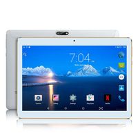Android Tablet with Sim Card Slot Unlocked 10 inch - YELLYOUTH 10.1 in Octa Core 4GB RAM 64GB ROM 3G GSM Phone Call Tablets with WiFi GPS Bluetooth Dual Cameras (White)