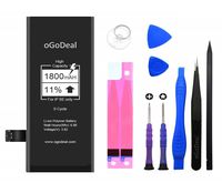 oGoDeal High Capacity Battery Compatible for iPhone SE Battery Replacement 1800mAh