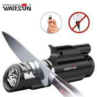 Warsun Knife Sharpener,Wireless Electric Rechargeable Knife Sharpener,2-Stage Knife Sharpening, Kitchen
