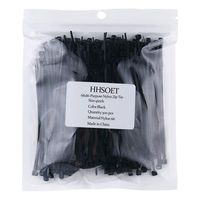 Cable Zip Ties Nylon Tie Wraps Multi-Purpose Wire Ties with Strong Plastic Fastening 4" 300 Pcs Black