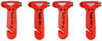 Family Safe 4 Pack Seatbelt Cutter Window Breaker Emergency Escape Multi Tool