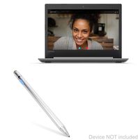 Lenovo IdeaPad 330 Touch (15 in) Stylus Pen, BoxWave [AccuPoint Active Stylus] Electronic Stylus with Ultra Fine Tip for Lenovo IdeaPad 330 Touch (15 in) - Metallic Silver