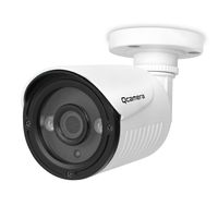 Q-camera 5MP 4-in-1 TVI/CVI/AHD/CVBS Security Bullet Camera 1/2.5" Sensor 3.6mm Lens IR Cut 60ft Night Vision Outdoor Indoor Surveillance Waterproof Cameras
