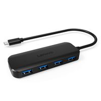 Lenovo USB C Hub, Type C to 4 Port USB 3.0 Data Hub for 2016 2017 MacBook Pro, Google Chromebook Pixelbook, USB Flash Drives and Other Devices