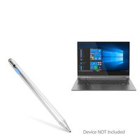Lenovo Yoga Book C930 Stylus Pen, BoxWave [AccuPoint Active Stylus] Electronic Stylus with Ultra Fine Tip for Lenovo Yoga Book C930 - Metallic Silver
