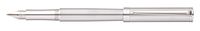 Sheaffer Intensity Engraved Chrome Fountain Pen with Chrome Cap, Trim, and Medium Nib