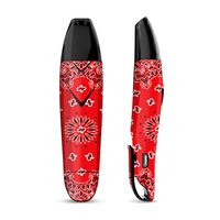 IT'S A SKIN Decal Vinyl Wrap for Suorin Vagon Pod Vape Sticker Sleeve Cover/Red Bandana