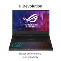HIDevolution ASUS ROG Zephyrus S GX531GX 15.6" FHD 240Hz | 2.6 GHz i7-9750H, RTX 2080 Max-Q, 40GB 2666MHz RAM, 1TB PCIe SSD | Authorized Performance Upgrades & Warranty