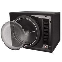 Rockford Fosgate Punch 12" 500W 4-Ohm Single Loaded Vented Enclosure | P1-1X12 (2 Pack)