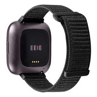 DreamDirect Nylon Woven watchbands Adjustable Wristbands Compatible with Fitbit Versa, Woven Nylon Sport Watch Replacement Band Bracelet Strap for Women Men