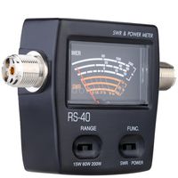 Signstek Professional UV Dual Band Standing-Wave Meter Power Meter SWR/Power Meter for Testing SWR Power