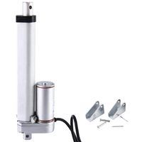 Homend DC12V 6inch Stroke Linear Actuator with Mounting Bracket 900N(225lbs) Maximum Lift 10mm/s for Recliner TV Table Lift Massage Bed Electric Sofa Linear Actuator