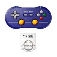 8Bitdo N30 Pro 2 Wireless Game Controller with Joysticks Rumble Vibration USB-C Cable Gamepad for Windows, Mac OS, Android, Steam and More(PP)