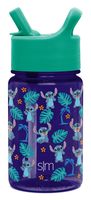 Simple Modern Disney 12oz Summit Kids Tritan Water Bottle with Straw Lid for Toddler - Dishwasher Safe Travel Tumbler - Disney: Stitch