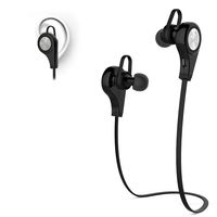 Aibileec Activate Sport Wireless Bluetooth Earphone in-Ear with mic (Black)