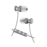 Bluetooth Wireless Stereo Earbuds with Mic - White