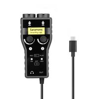 Saramonic SMARTRIG+ 2-Channel XLR/3.5mm Microphone Audio Mixer with Phantom Power Preamp & Guitar Interface for DSLR Cameras, Camcorders, iPhone, iPad, iPod, and Android Smartphones
