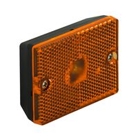 Blazer B423A Rectangular Clearance / Side Marker Light with Reflex, Amber