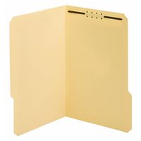 Globe-Weis/Pendaflex Manila Fastener Folders, Legal Size, 1 Fastener, 1/3 Cut Tab, 50-Count (19534-18PT)