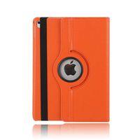 FuriGer Mini 4 iPad Case Mini 4 Case, 360 Degree Rotating PU Leather Stand Protective Cover with Auto Sleep Wake for Apple iPad Mini 4th Generation Model A1538/A1550-Orange