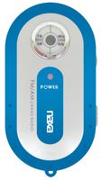 NAXA Electronics NR-720 Portable AM/FM Mini Pocket Radio, Rotary Tuning Dial, 3.5mm Headphone Jack, Blue