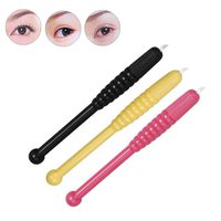 Putars 3PCS Portable Multifunction Fashion Disposable Microblading Pen Tattoo Pen for Permanent Makeup