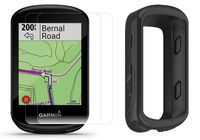 Garmin Edge 830 (2019 Version) Cycle GPS Bundle with Silicone Case & HD Tempered Glass Screen Protectors (x2) | Touchscreen, Navigation, TrainingPeaks, VO2, Incident Detection | Bike Computer (Black)