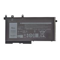 BOWEIRUI 93FTF (11.4V 51Wh 4254mAh) Laptop Battery Replacement for Dell Precision 15 3520 3530 Latitude 12 5280 E5280 14 5480 E5480 15 5580 E5580 14 5490 E5490 15 5591 E5591 Series D4CMT GJKNX 3DDDG